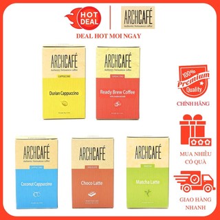 Cà Phê Hòa Tan Archcafé Cappuccino Sầu Riêng/Dừa/Sữa Đặc/Matcha Sữa/Cà Phê Đá