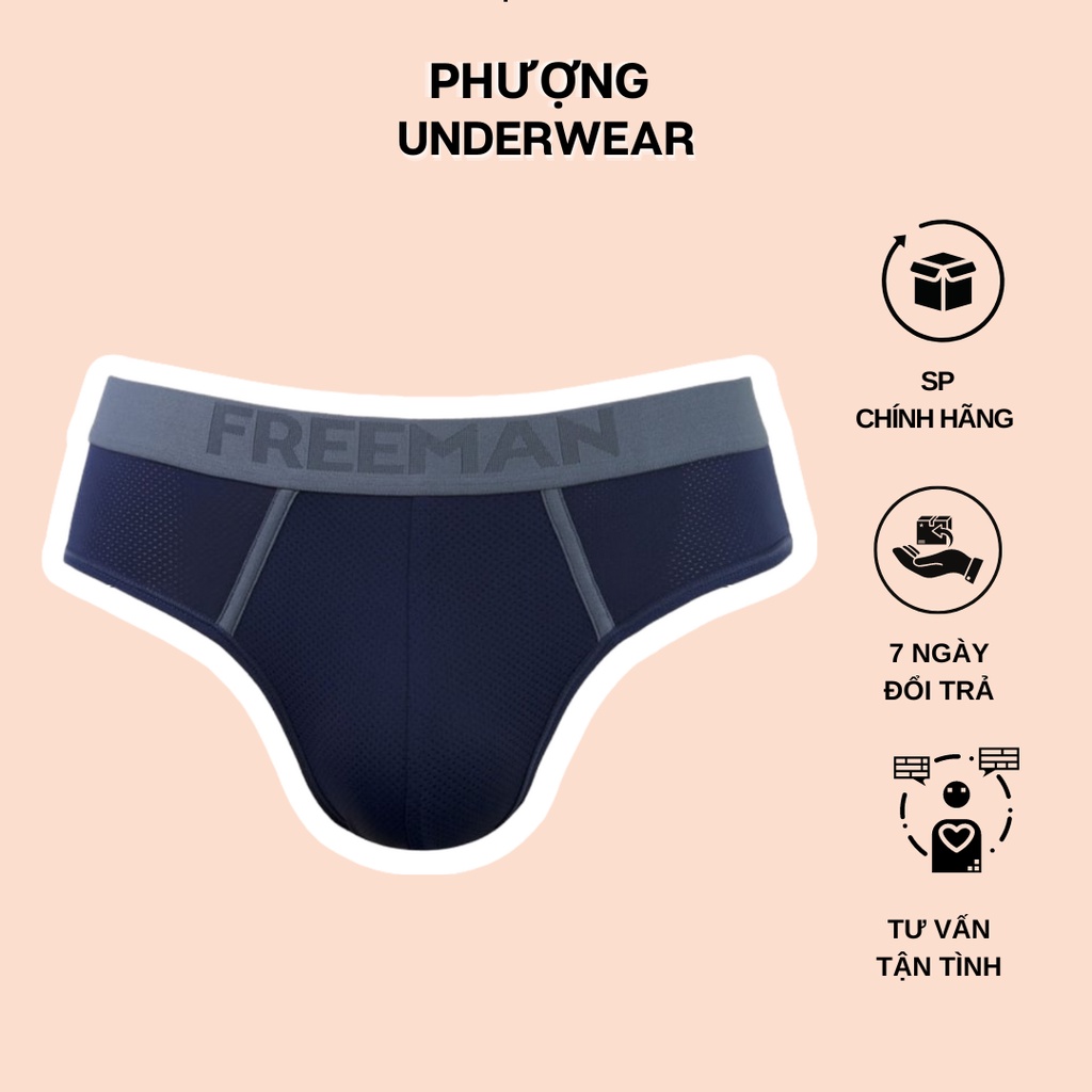 Quần lót nam freeman thông hơi 6055