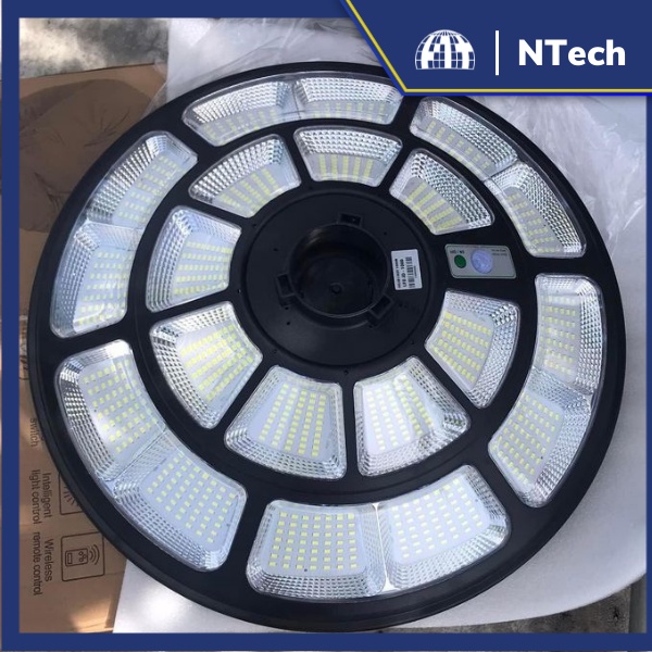 Đèn sân vườn 1000w, đèn đĩa bay năng lượng mặt trời UFO1000  - Công suất 1000W Khung ABS- 908 Chip Led SMD