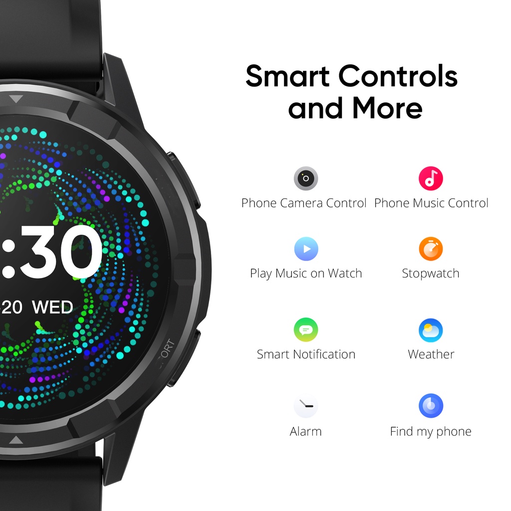 Đồng Hồ Thông Minh realme DIZO Màn Hình 5AMT Chống Thấm Nước Có Chức Năng Theo Dõi Oxy Trong Máu SpO2 | BigBuy360 - bigbuy360.vn