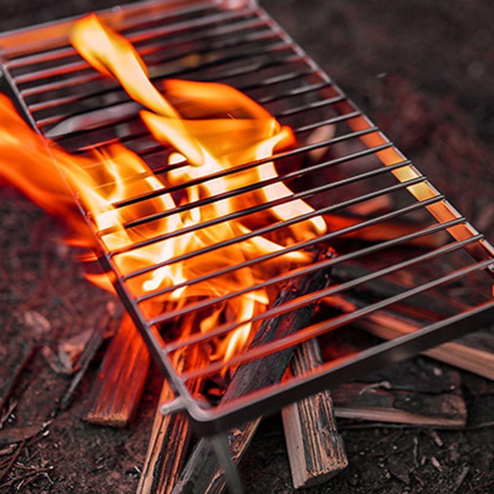 Vỉ Nướng BBQ Kiêm Giá Đỡ Đa Năng Có Thể Gấp Gọn Tiện Dụng