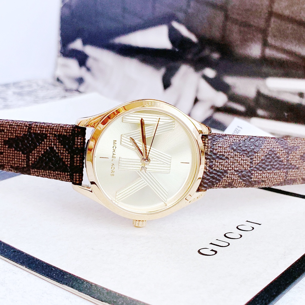 Đồng hồ nữ dây da Michael Kors MK2862