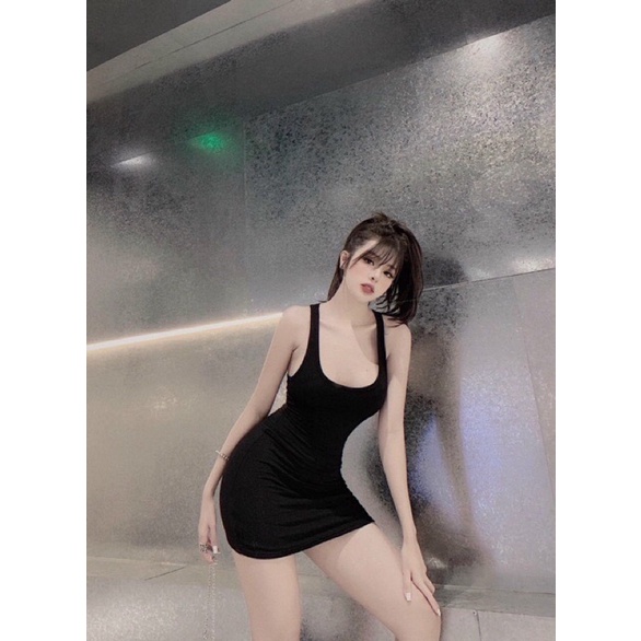 Váy Đầm 2 Dây Body Sexy