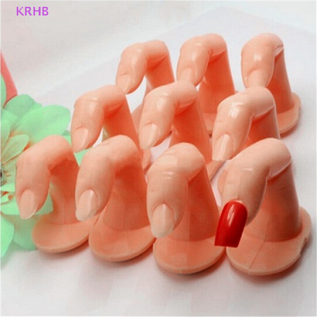 Set 5 Ngón Tay Giả Tập Vẽ Trang Trí Nghệ Thuật Mới