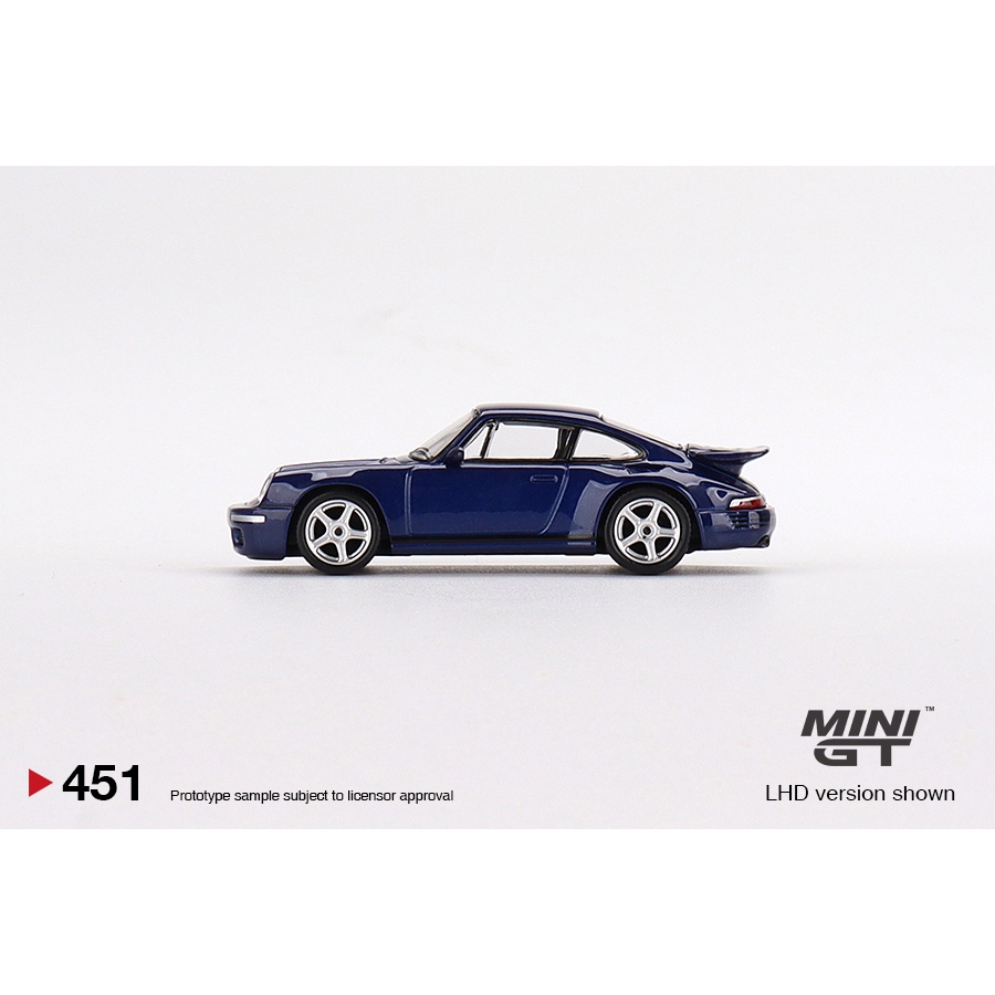 Mô hình ô tô RUF CTR Anniversary Dark Blue 1/64 MiniGT MGT00451