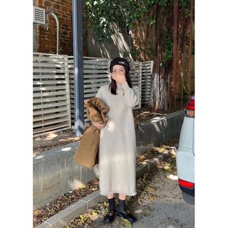Váy len oversize gấu tua dua 23105 CHERRY COCO