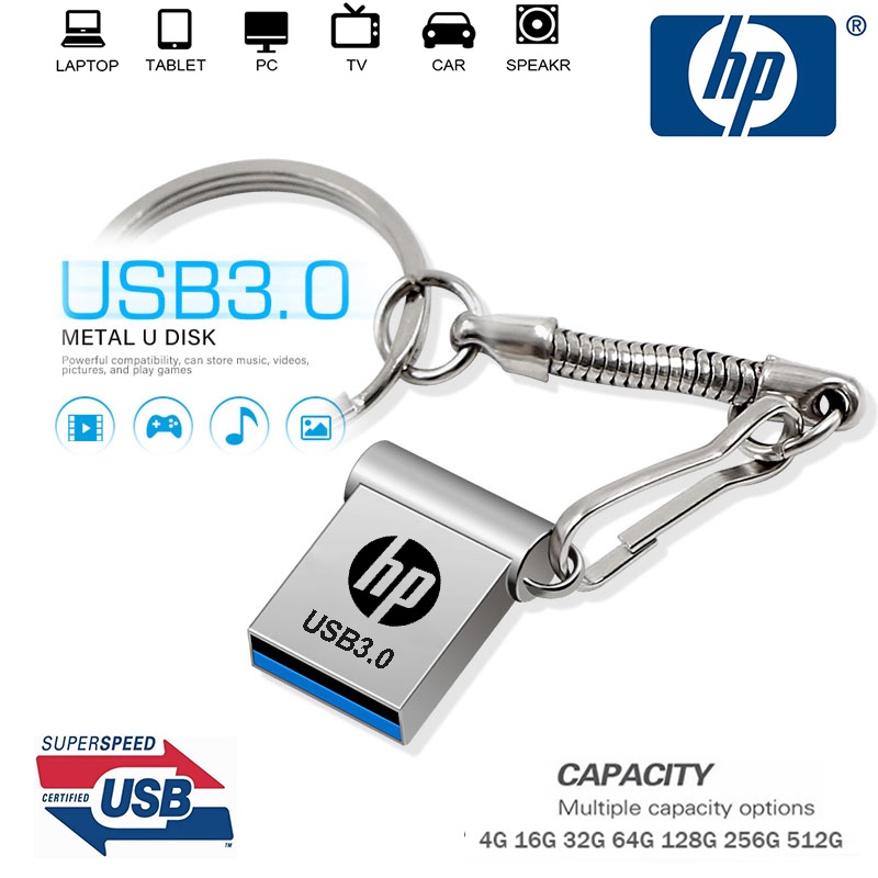 Usb Tốc Độ Cao HP Mini 4GB-256GB 512GB