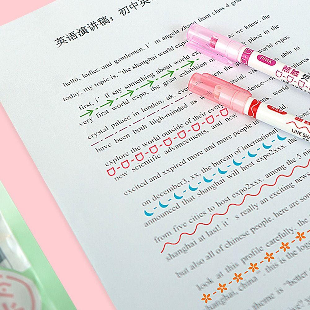 YVE Set 6 Bút Vẽ Phác Thảo Đa Hình Dạng