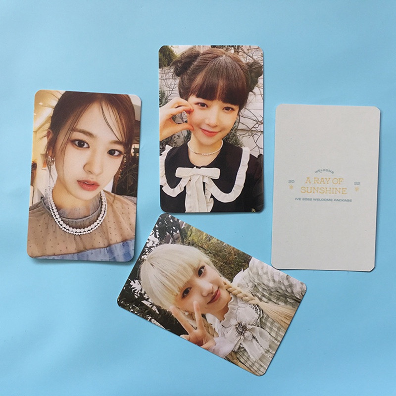 Set 6 Tấm Ảnh Lomo Card IVE 2022 A RQY Ofsunne Thời Trang Hàn Quốc