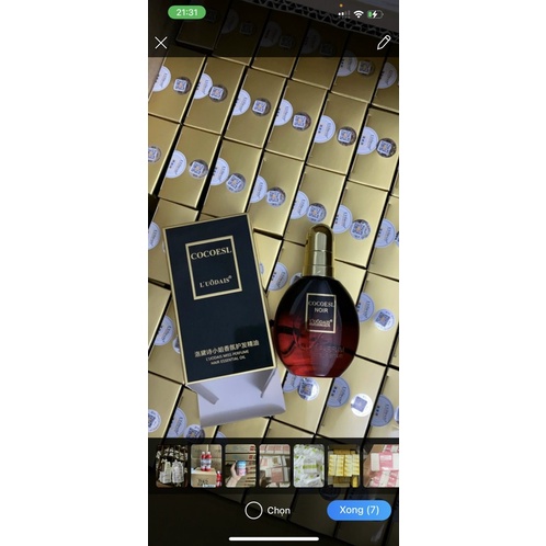 Tinh Dầu Dưỡng tóc Hương Nước Hoa Cao Cấp 80ml