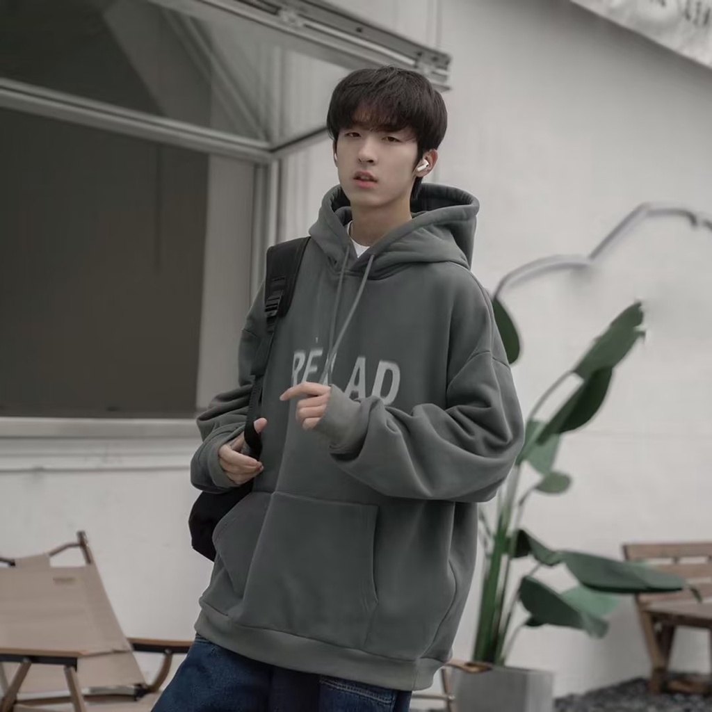 Áo hoodie In Họa Tiết Hoạt Hình Phong Cách hip hop Đường Phố Nhật Bản Cho Nam