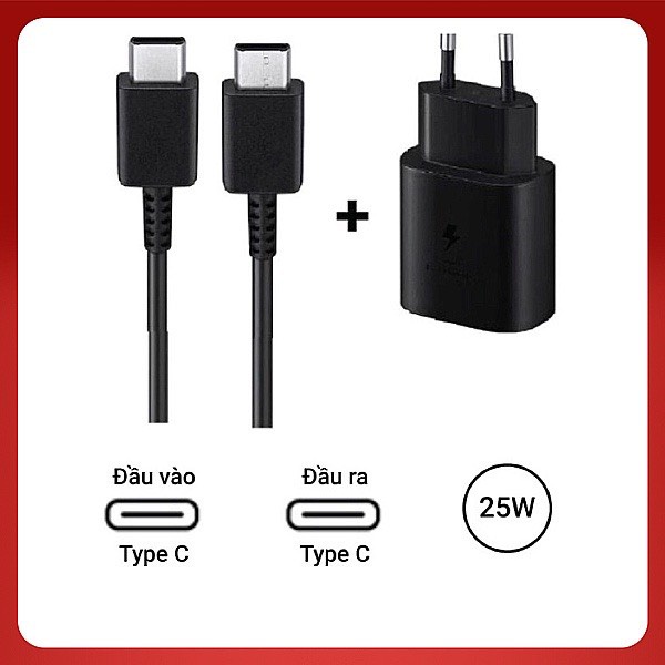 Củ  Sạc Siêu Nhanh 25W SamSugg Ta-800 Chính Hãng Full Box BH 12T