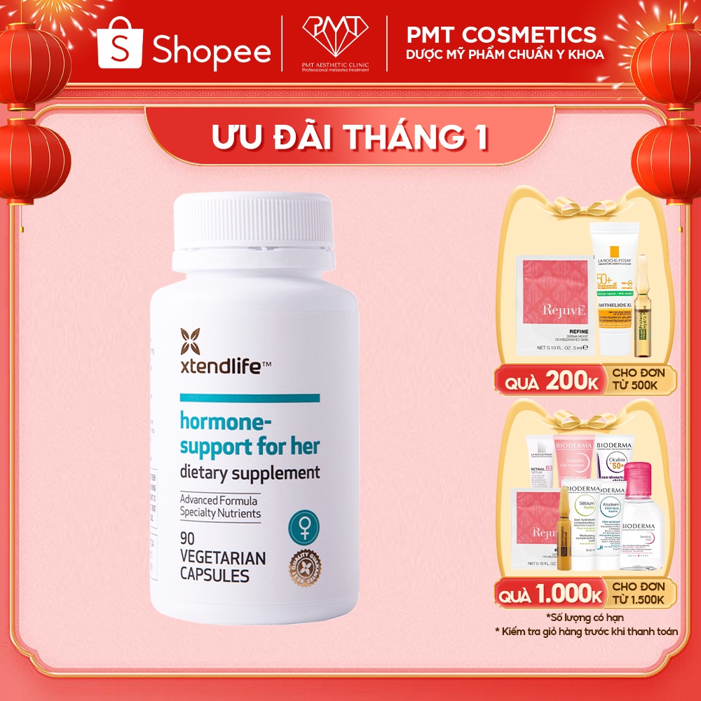 Viên uống tăng nội tiết tố nữ Hormone Support For Her Xtend-Life 90 Viên