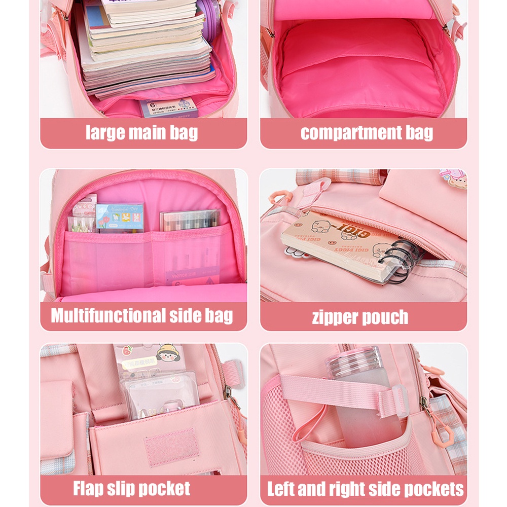 Mới Ba Lô Đi Học Siêu Nhẹ Cho Bé Gái Lớp 1-6