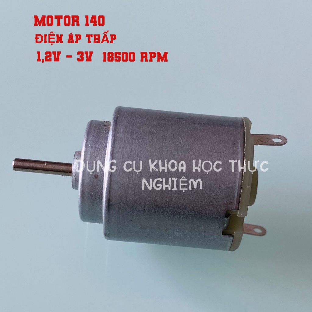 Motor 140 mô tơ mini 1,2V - 3V điện áp thấp tốc độ cao chất lượng cao - KH0006