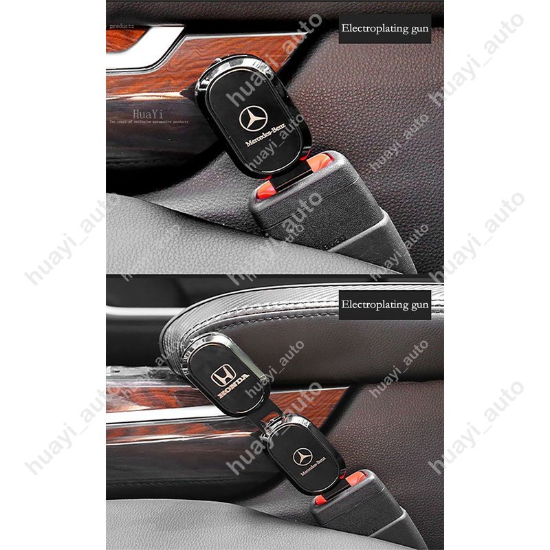 1 / 2 Chốt Khóa Dây An Toàn Cho Xe Hơi KIA Seltos K2 K3 K5 Carens XCeed Forte Cerato Soluto RIO Carnival