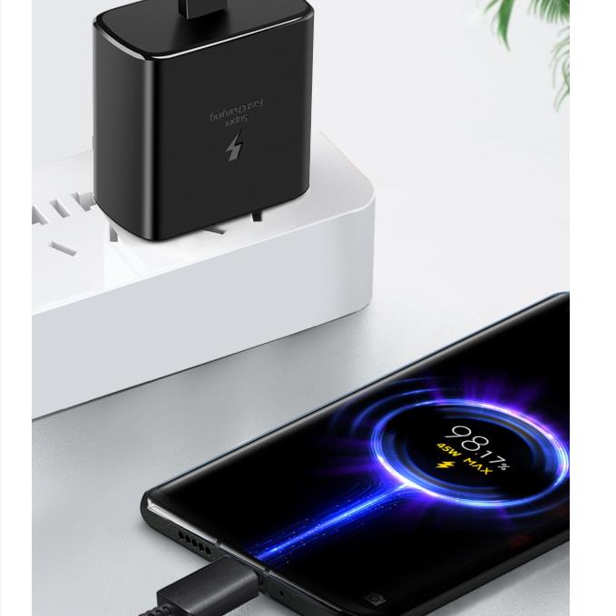 MIONE SAMSUNG Bộ Sạc Nhanh 45W Type C USB Chuyên Dụng Cho Galaxy S10 S20 S21 S22 FE Note10 20 21 22 23 Ultra