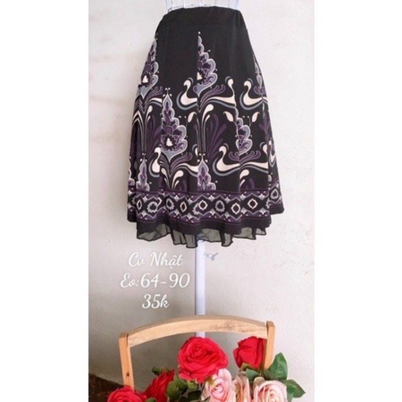 Chân váy dài kiểu