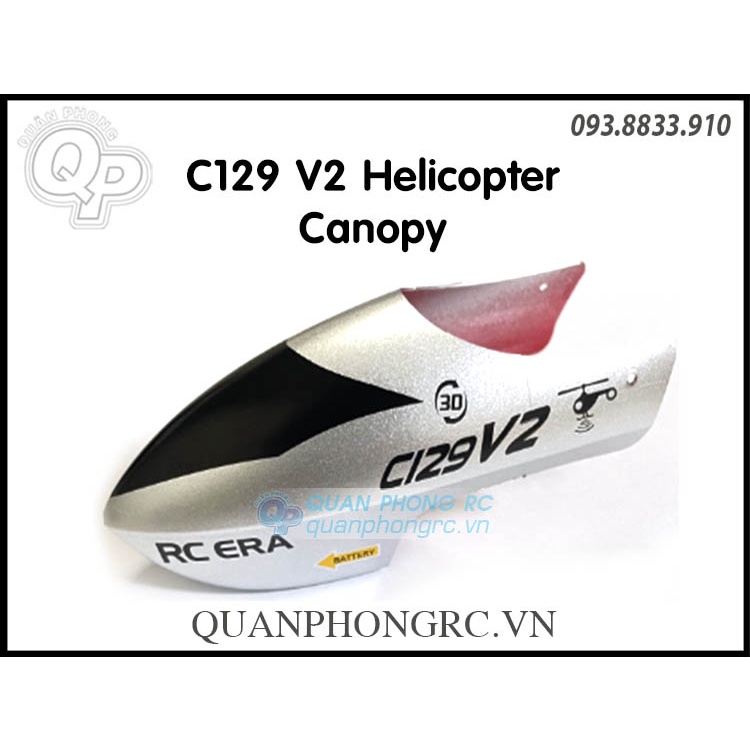 Vỏ Canopy máy bay trực thăng C129 V2