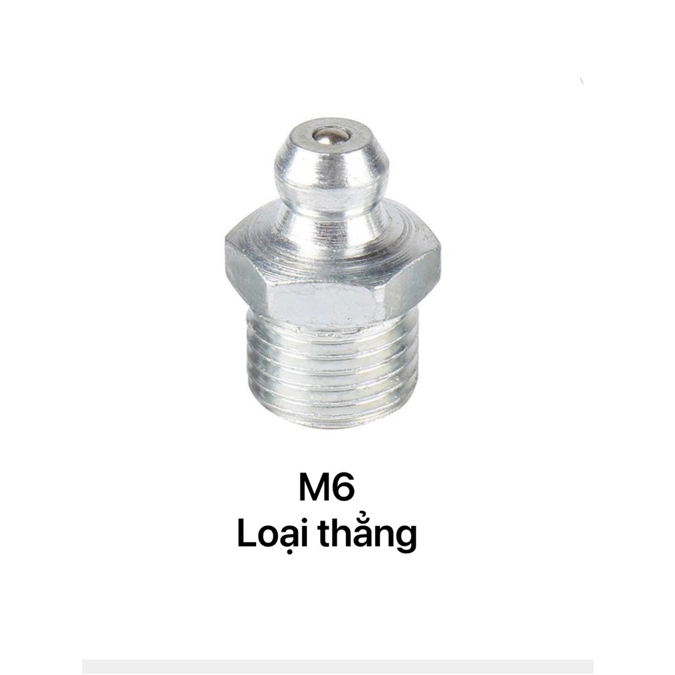 Vú mỡ M6,M8,M10 các loại thẳng, 45 độ, 90 độ