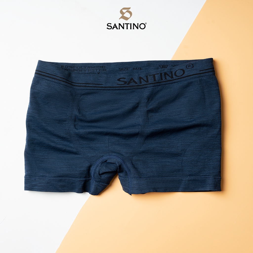 Combo 2 Quần Sịp Nam Đùi Boxer Santino Kháng Khuẩn, Co Dãn 4 Chiều, Thoáng Mát Tối Đa S924