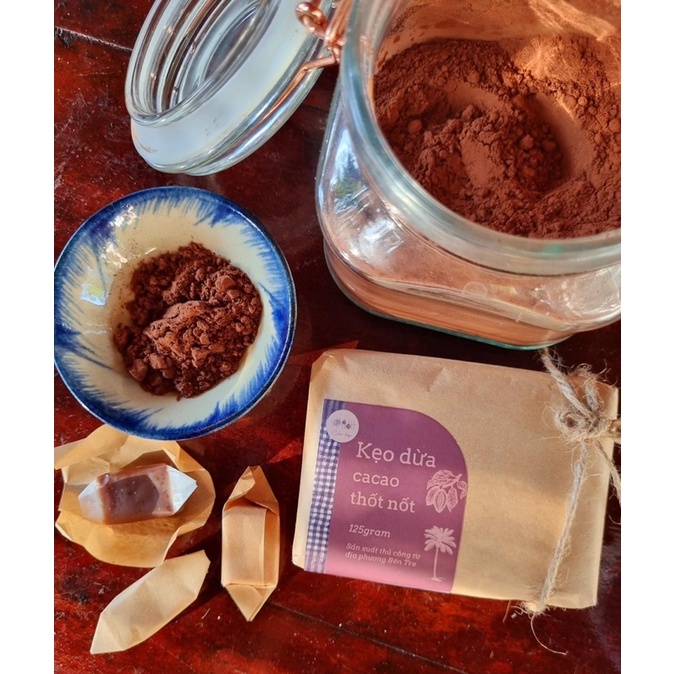 SIÊU SALE KẸO DỪA THỐT NỐT CACAO