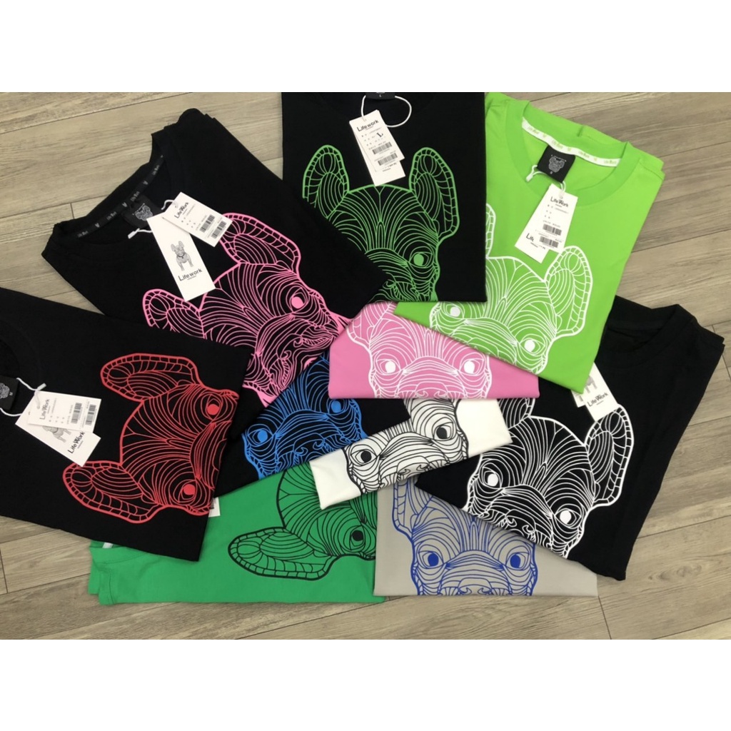 Áo thun life work đủ màu