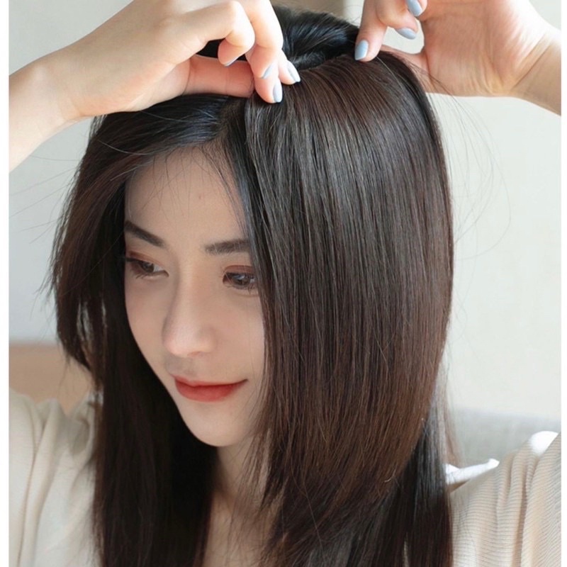 Tóc Kẹp Phồng Dập Xù 2 bên