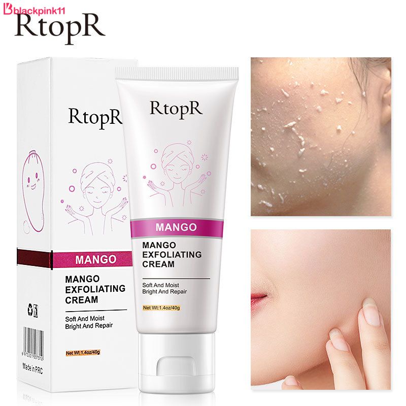 Rtopr Kem Tẩy Tế Bào Chết Chăm Sóc Da Mặt Fda Kem Dưỡng Ẩm Làm Trắng Sửa Chữa Tẩy Tế Bào Chết Da Mặt Gel Loại Bỏ Mặt Trị Mụn Đầu Đen 40G Blackpink11