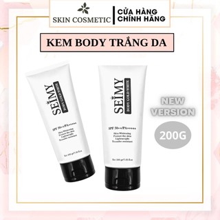 Kem Body Dưỡng trắng da chống nắng Seimy - Body Gold White SPF 50+ bật tông dưỡng da, dưỡng ẩm da và bảo vệ body an toàn