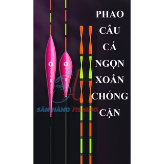 Phao câu cá, phao câu đơn, đài, cá chép, phao lx tím