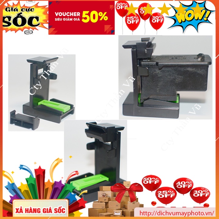 Bộ dụng cụ bơm mực 10ML Dành Cho Máy In Canon HP chất lượng tốt nhập khẩu INECO