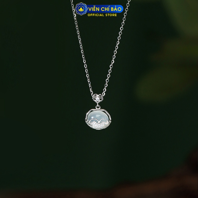 Dây chuyền bạc nữ trường mệnh NEW chất liệu bạc 925 thời trang phụ kiện trang sức Viễn Chí Bảo D000520