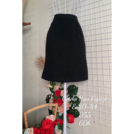 Chân váy dạ bigsize kiểu