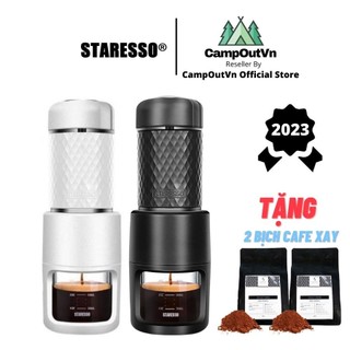 Máy pha cà phê mini Staresso campoutvn máy staresso basic du lịch cắm trại pha espresso