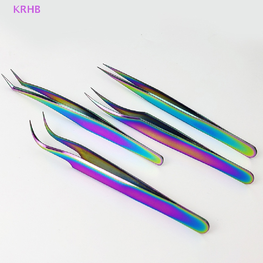 Nhíp Uốn Cong Làm Dài Lông Mi Bằng Thép Không Gỉ Mới