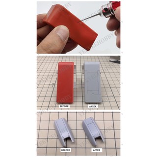 DỤNG CỤ MÔ HÌNH MOSHI - MS-012 - BỘ CHISEL GỒM CÁN VÀ 5 MŨI CHISEL MS012
