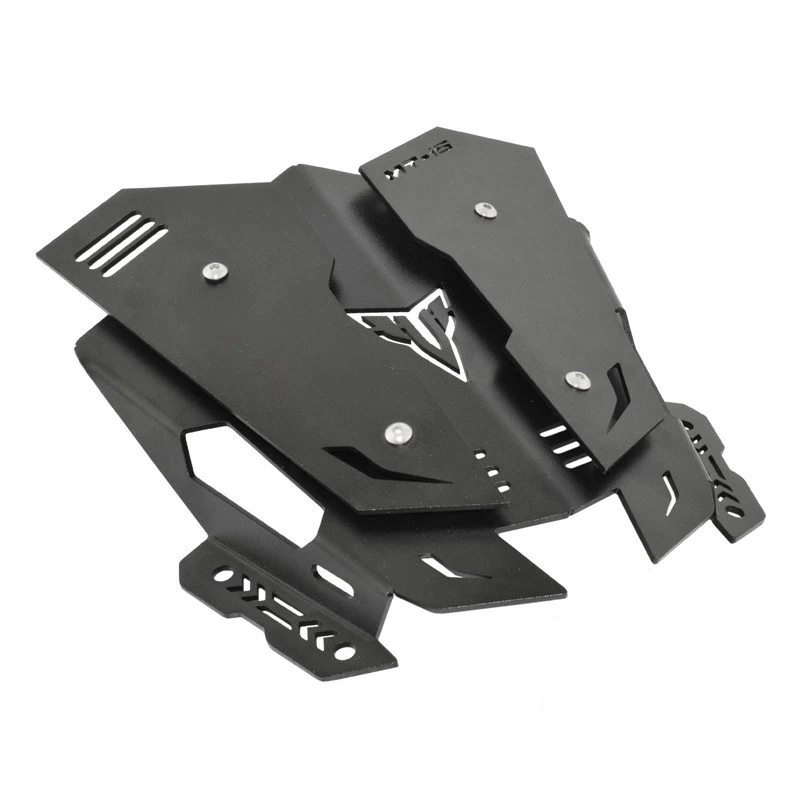 Kính Chắn Gió Bằng Hợp Kim Nhôm Màu Đen Chuyên Dụng Cho Xe Mô Tô Yamaha MT-15 MT 15 MT15 2019-2020