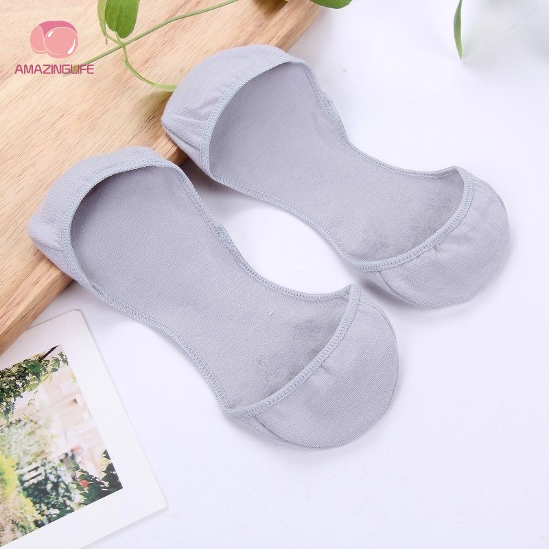 Vớ Thuyền Cao Gót / Miệng Nông Chống Trượt Thấm Hút Mồ Hôi Thời Trang Xuân Hè Cho Nữ