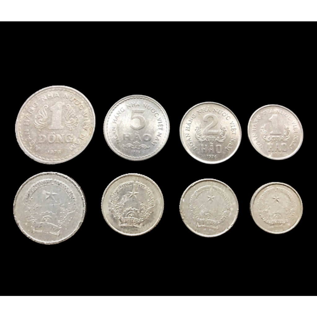 Bộ xu nhôm 1976 sau giải phóng - Xu sưu tập