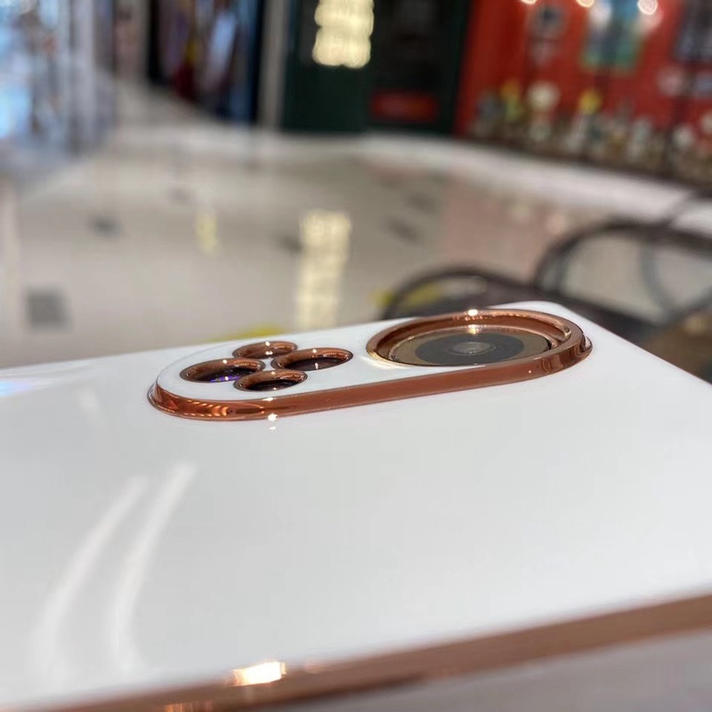 Ốp Điện Thoại Cho Samsung A13 5G A23 A33 A53 A73 S21 FE 5G Silicon Mềm Mạ Điện Chống Rơi