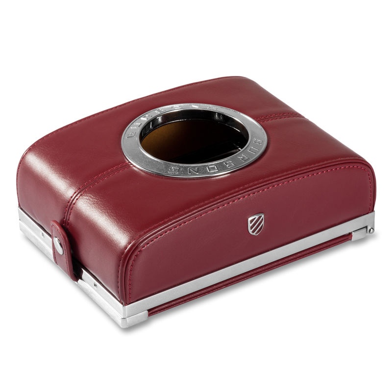 High-End Car Tissue Box Land Rover OTI BMW Benz Leather Car Office Tissue Dispenser/Premium Car Tiss