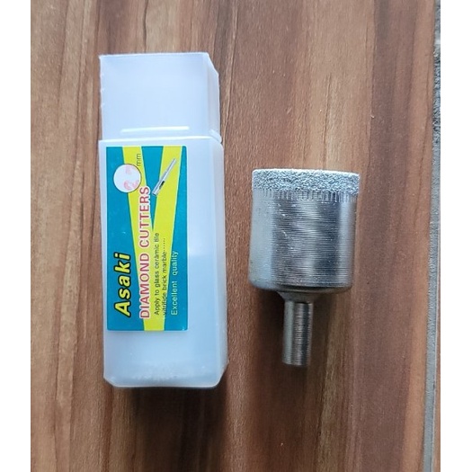 Mũi khoan kính Kim Cương từ 20 - 60, Mũi khoét kính, gạch men, ngói cao cấp, thủy tinh ...