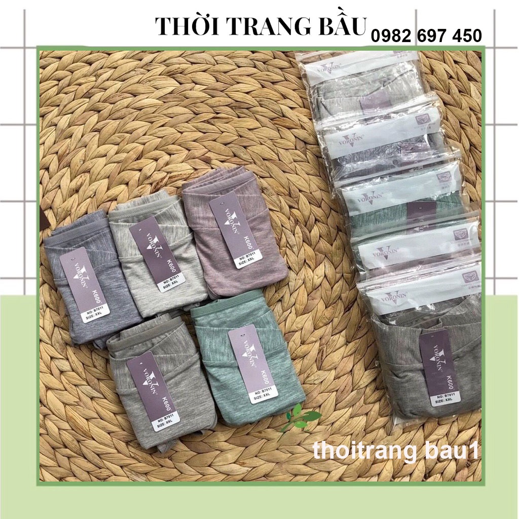 [thoitrangbau1 V65] QUẦN LÓT BẦU-QUẦN LÓT THIẾT KẾ CẠP CHÉO THÔNG HƠI, CHẤT COTTON CO GIÃN 4 CHỀU SIÊU MÁT CHO MẸ BẦU