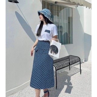 Set Denim GG CV Dài