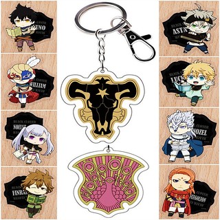 Móc Chìa Khóa Bằng Acrylic Hình Nhân Vật Anime Black Clover Asta Yuno Grinbellor Noell Silva Mimosa Vermilion Quà sinh nhật
