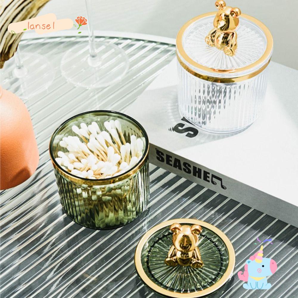 Tăm Bông Cotton LANSEL Hình Gấu Tiện Dụng Cho Phòng Tắm