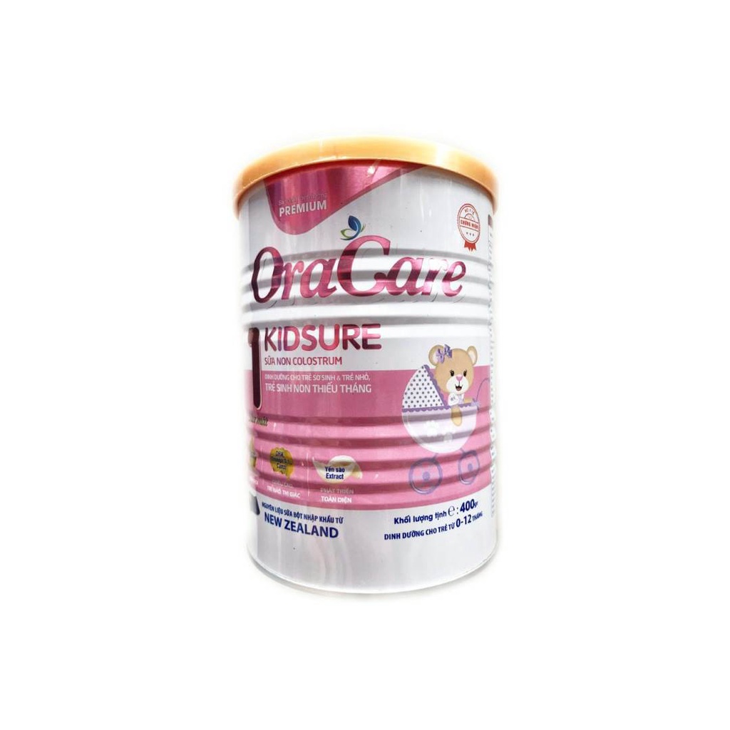 Sữa mát Oracare Kidsure STEP 1 lon 400g