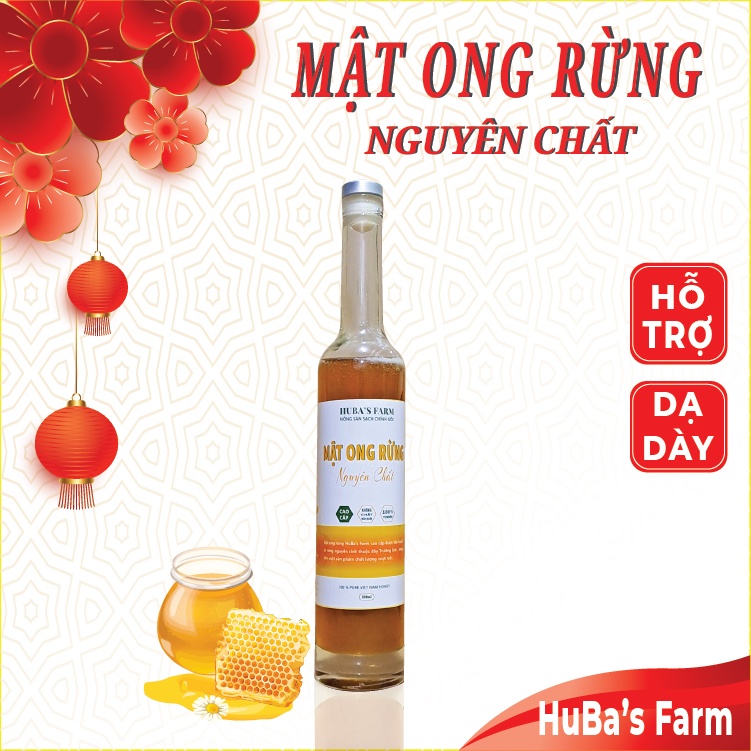 Mật ong rừng nguyên chất được canh tác hoàn toàn thiên nhiên, ong lấy mật hoa trong cánh rừng nguyên sinh