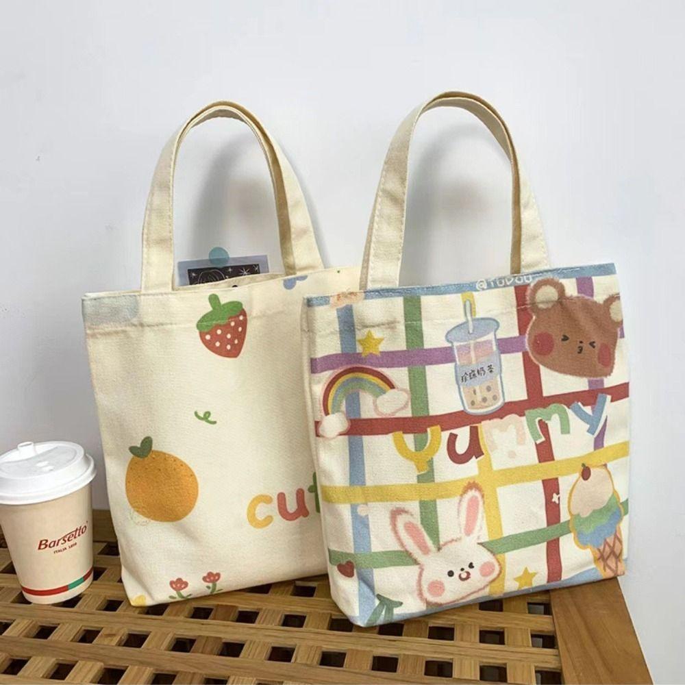Túi vải Họa Tiết Hoạt Hình Phong Cách Nhật Bản WMES15H